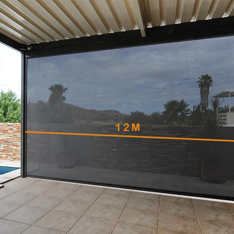High quality outdoor blinds motorized roller waterproof outdoor roller blinds