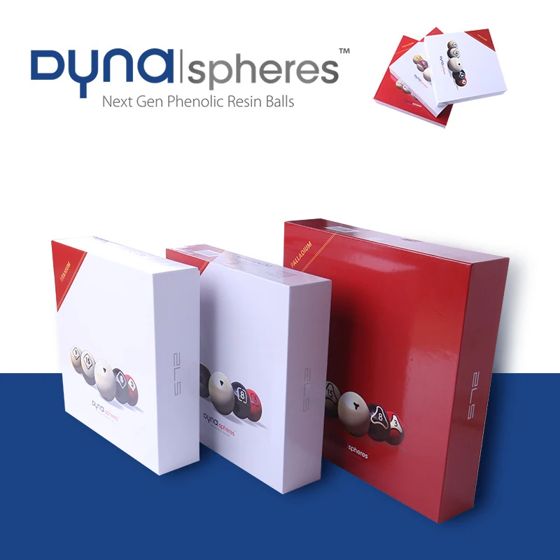 DynaSpheres Brass version 16pcs Billiard Pool Ball Set 57.2mm Billliards Accessory Next Gen Phenolic Resin Balls Bola De Billar