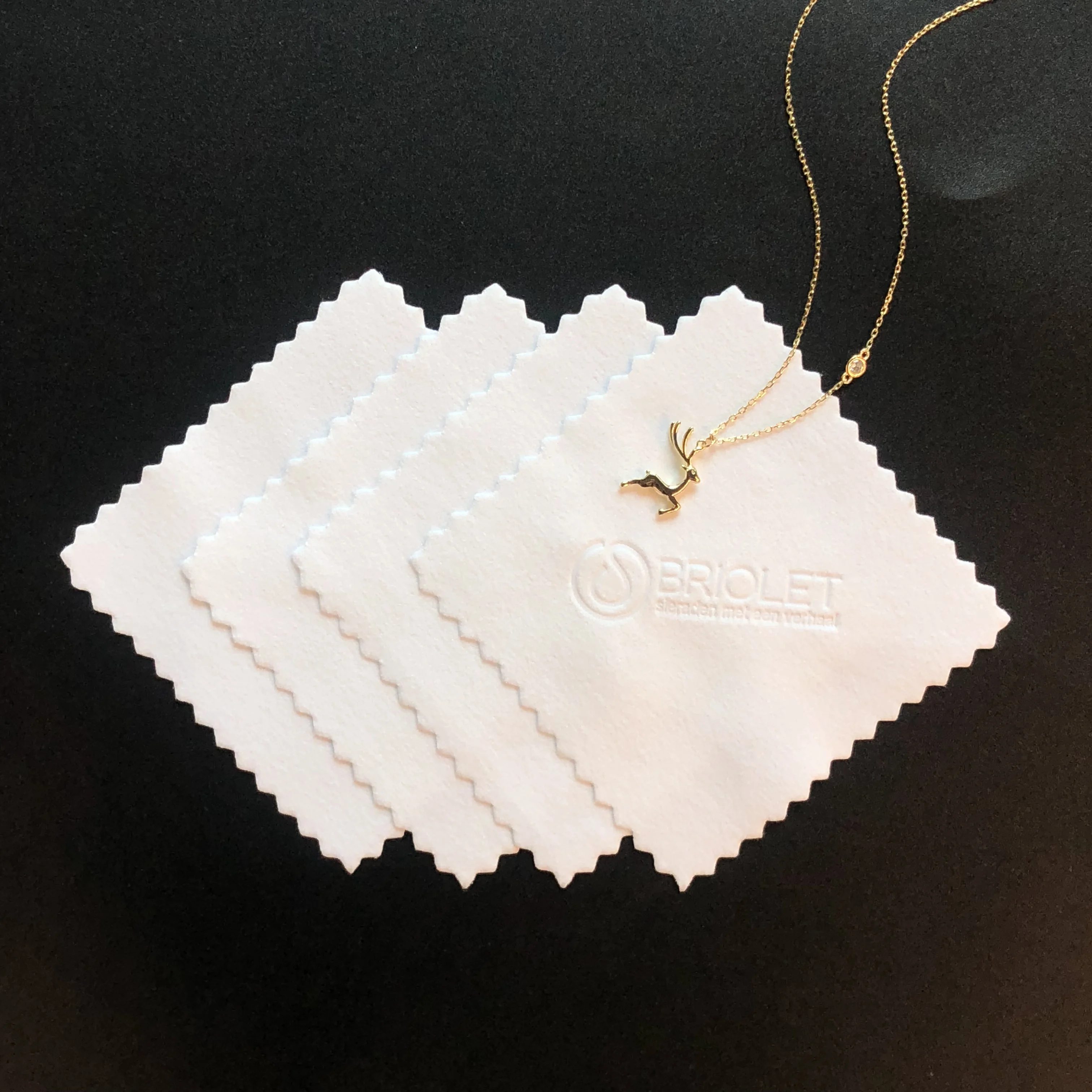 8x8cm Jewelry Cleaning Cloth Polishing Cloth For Sterling Silver Gold Silver- Beads Cleaning Towel Soft Cloths Towels