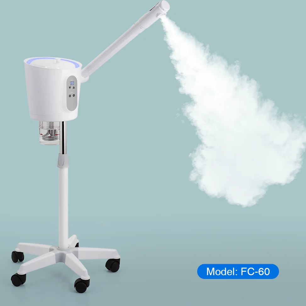 GOMECY Hot Steamer Spa Facial Vapor Facial Steamer Ozone spray Mist Type Facial Machine Face Skin Deep Wash Machine