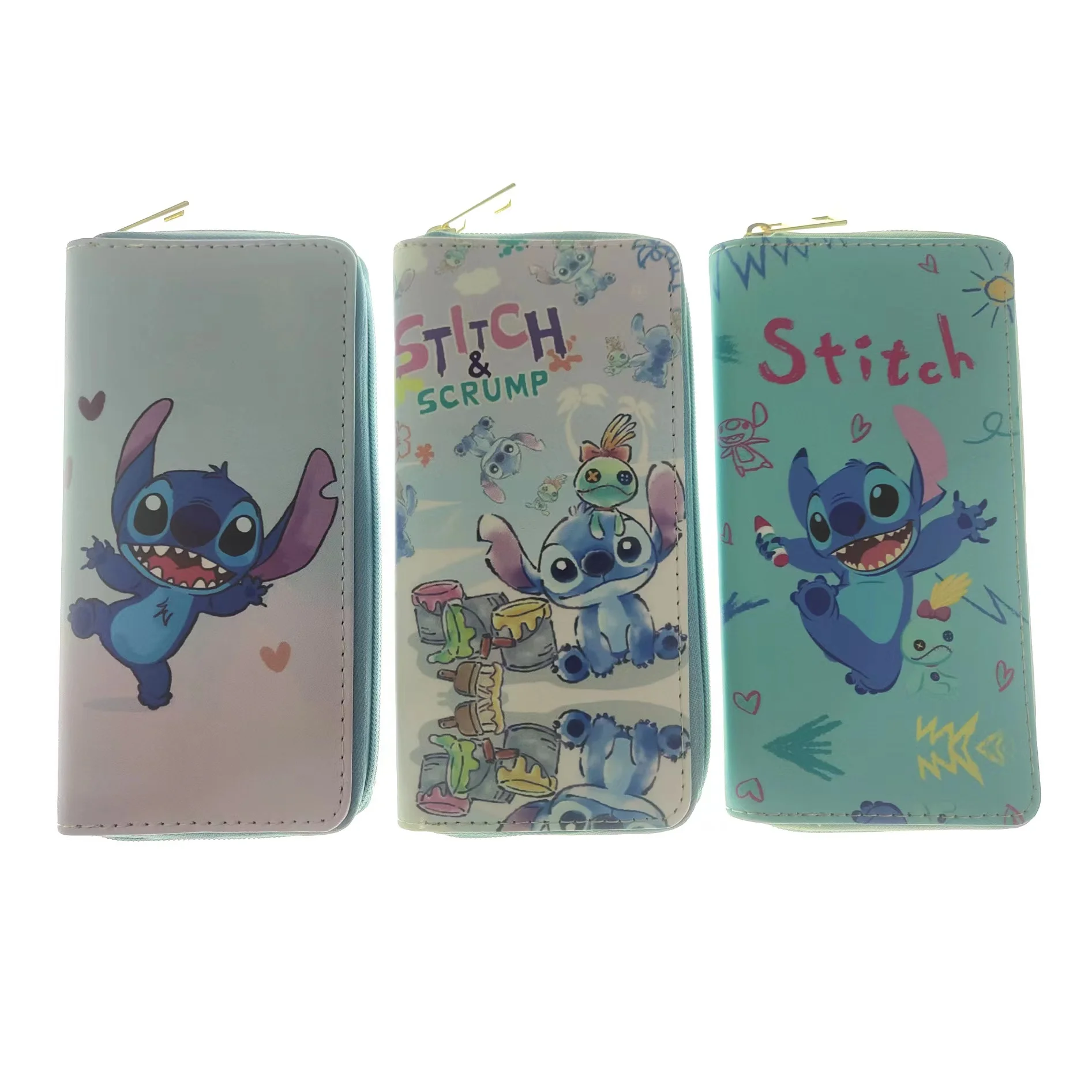 Factory Wholesale Animal Pattern Pu Wallet Student Coin Purse Anime Wallet