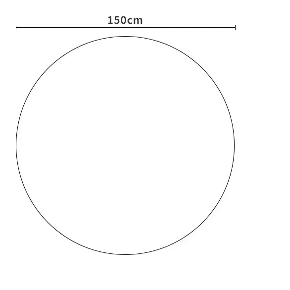 Wholesale Round Ultra Microfiber Printing Design Polyester Fabric 100Pcs Blankets Cloths