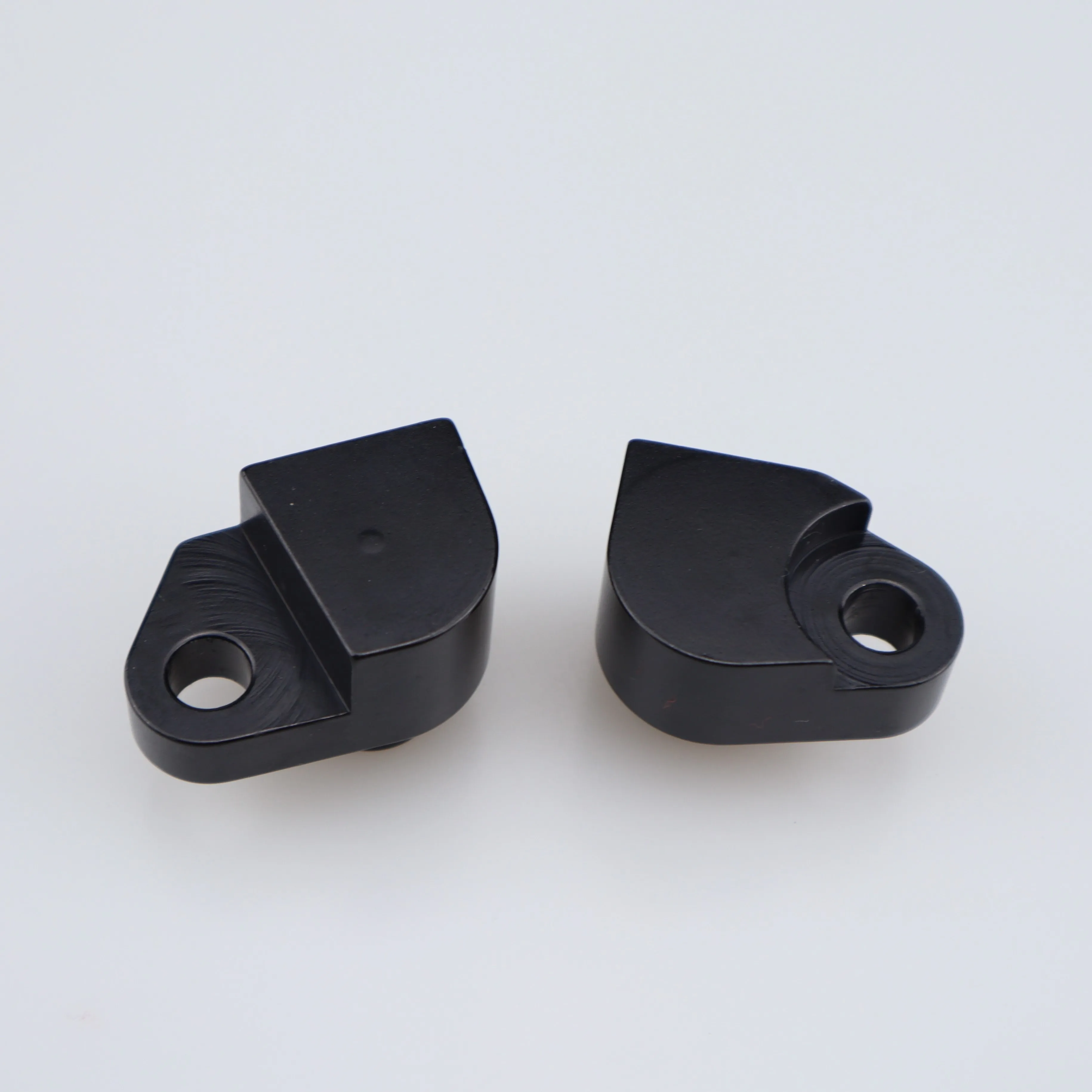 1/2 5/8 + 3/4 CNC machining car parts air conditioning Black aluminum male dual slimline brackets adapter kit