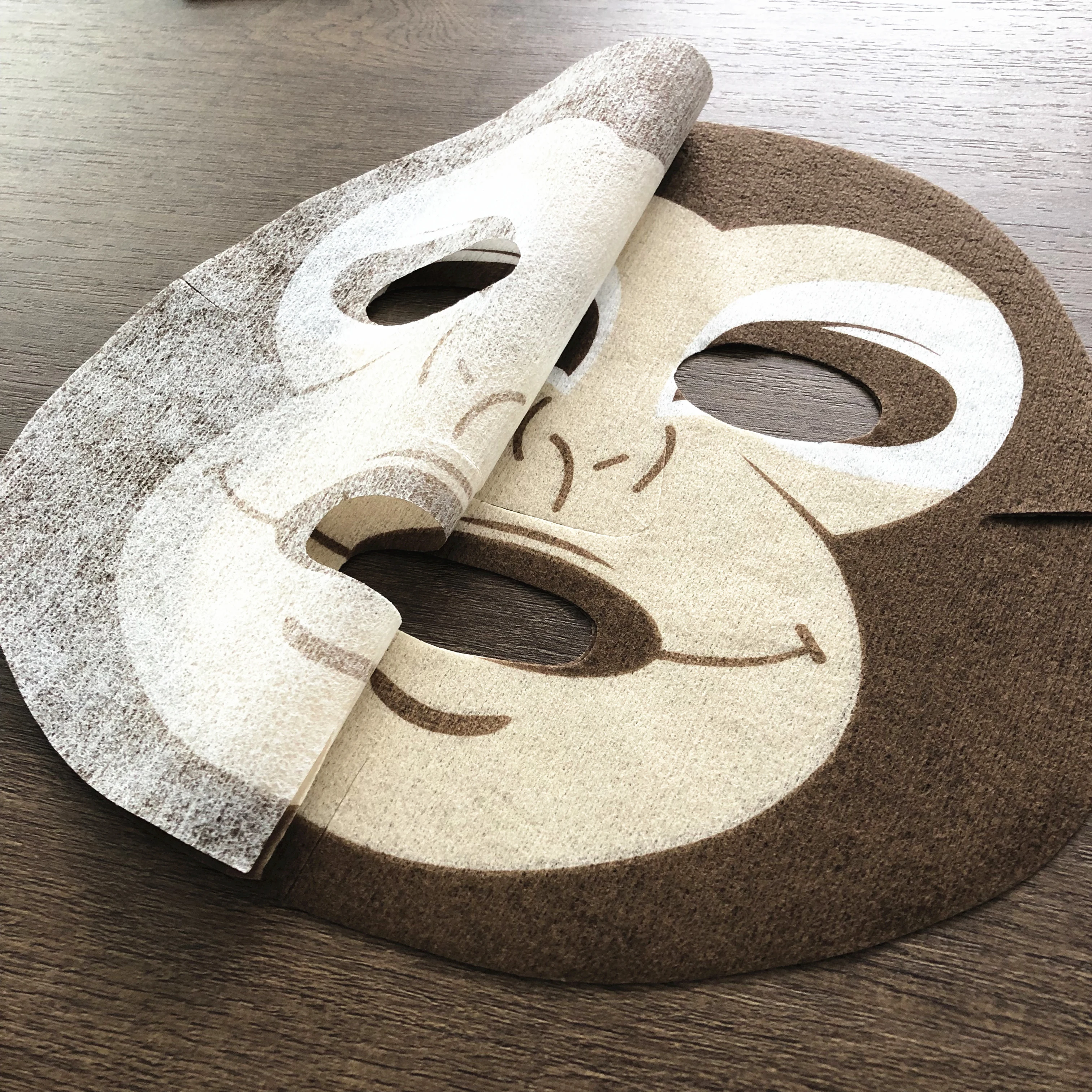 Novel design animal mask cloth a variety of mask materials monkey pattern mask custom face shape