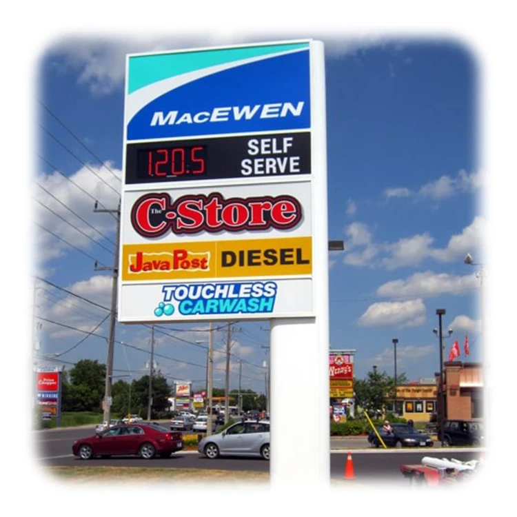 Наружный дорожный направленный светодиодный знак для отеля