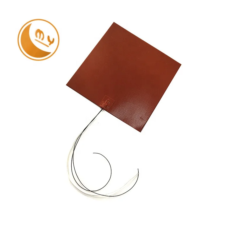 Гибкая нагревательная Подушка 110 В силиконовый резиновый нагреватель электрическая силиконовая подушка с клеем