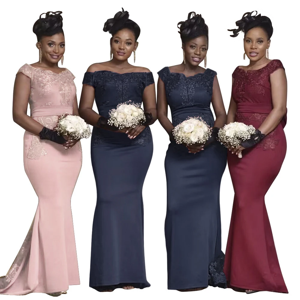 Oem/Odm Long Pink Prom Tail Robe De Soiree Elegant Women Robe Soiree Dress