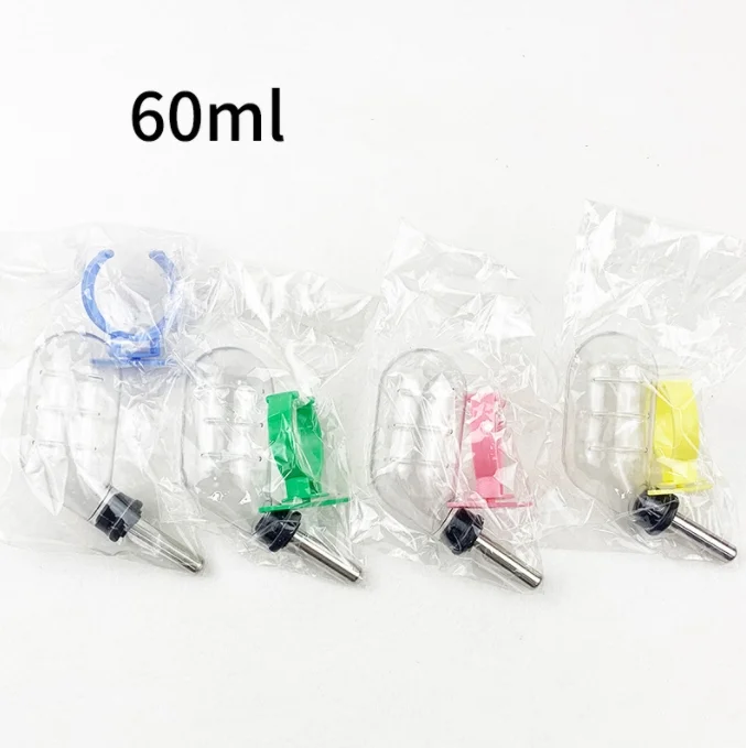 Factory Wholesale Golden Bear Chinchillas Rabbit Guinea Pig Squirrel Drinking Kettle Hamster Water Bottle