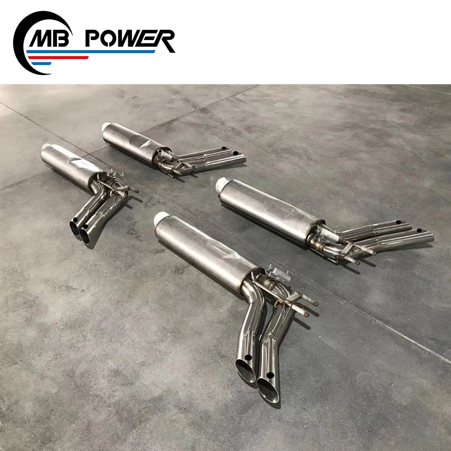 High Quality G CLASS W464 W463A B style exhaust tips fit for w464 G500 G63 KO style muffler tips 2019 year exhaust system tips