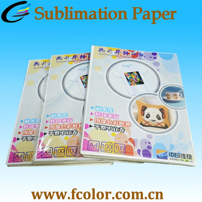Heat Resistance Resistant To Heat A4 Sublimation Paper Withstand High Temperatures Transfer Process Compromising Print Quality