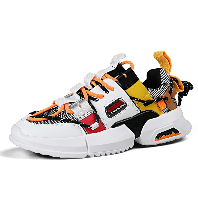 Модные теннисные кроссовки для бадминтона, увеличивающие рост, оптовая продажа, кожаная спортивная мужская повседневная обувь