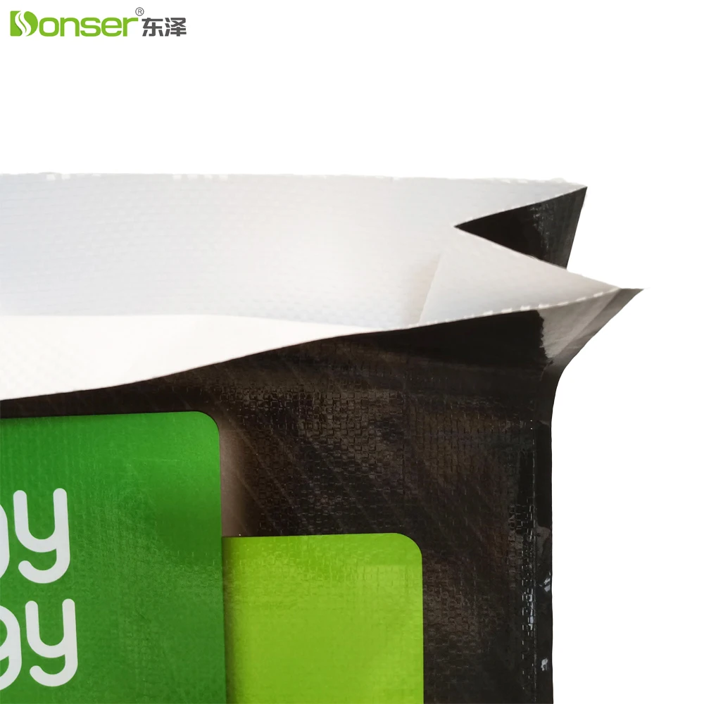Custom 20lbs Pet Food Packaging Bag Factory PP Woven Sack Moisture Proof Smell Proof Food Grade Dog Food Packaging Bags 50lbs