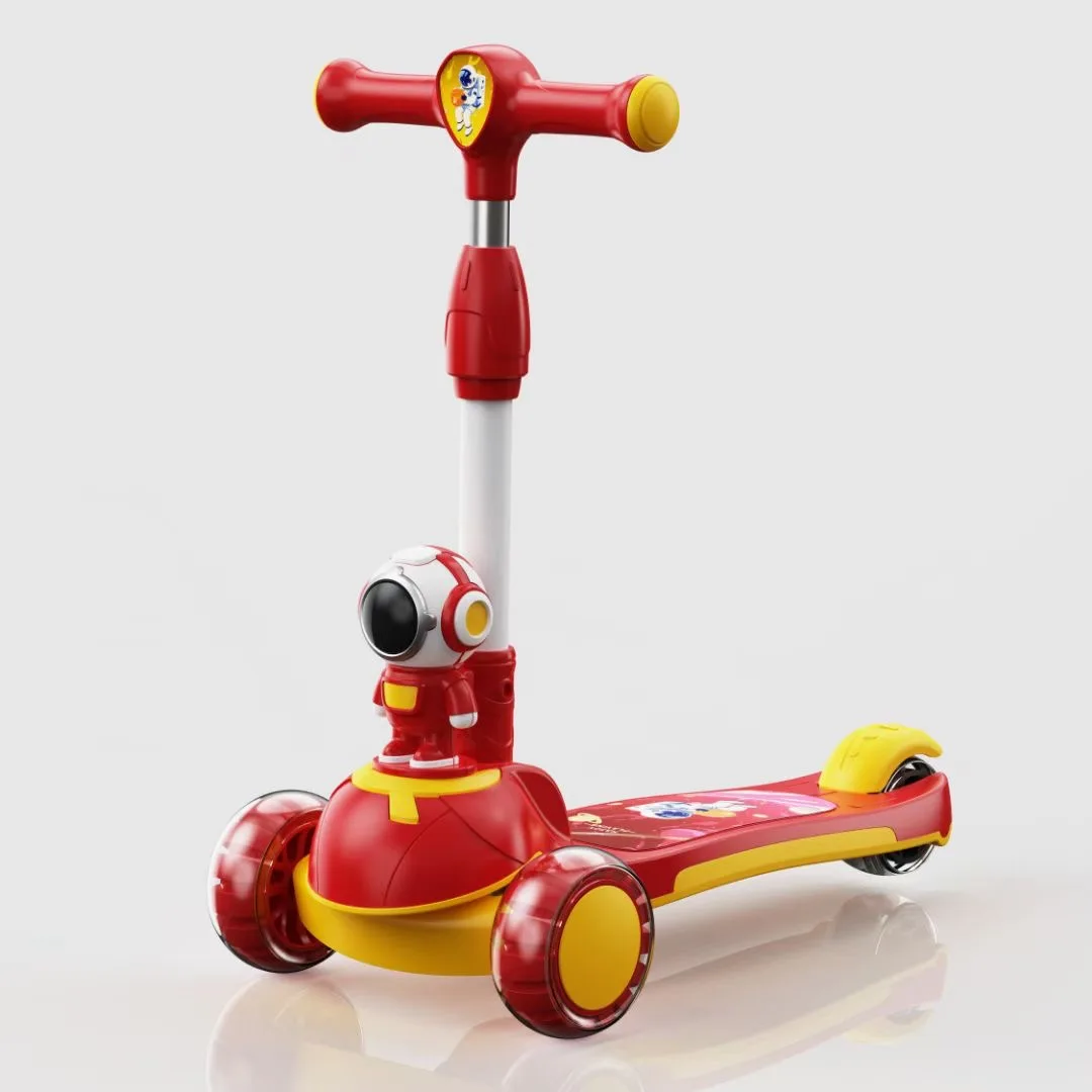 2024 Most Popular Kick Scooter Graffiti and Street Dance Style Kid Scooter for Child from 2 to 10 Years Old