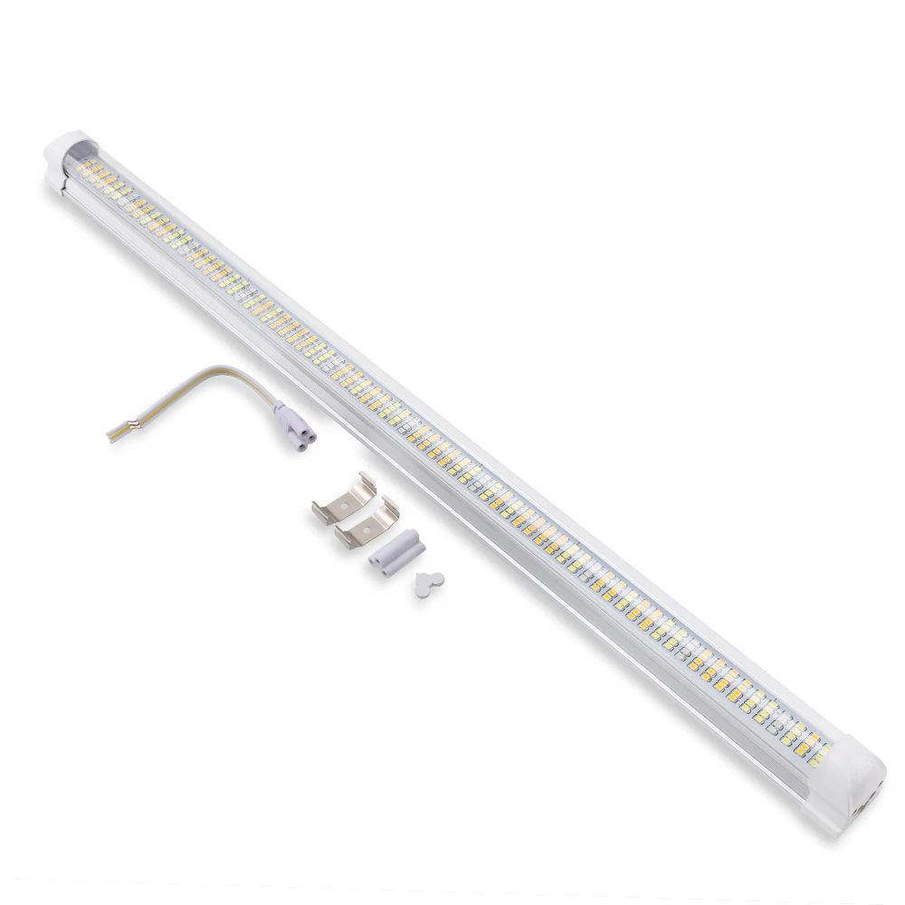 Sinjialight 0.6m 30W warm white T8 led grow tube hydroponics vertical farming plant light