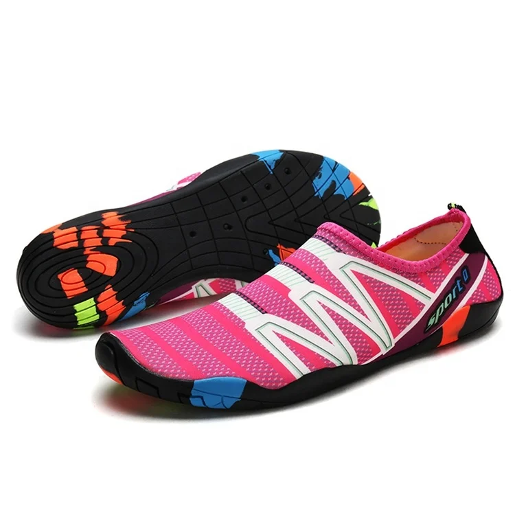 wading shoes for couples outdoor quick dry swimming shoes soft anti-slip  beach shoes