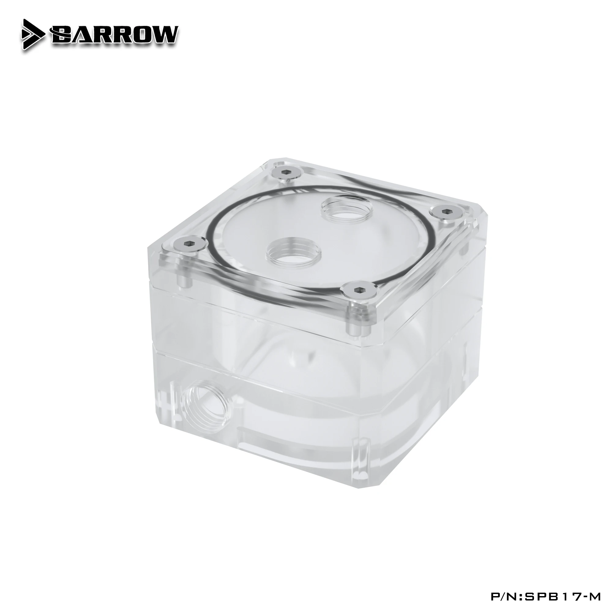 Barrow Mini ITX Water Pump Expansion Part ,Pump Box MOD used For ITX Case,Acrylic Reservoir 5V 3PIN AURA SPB17-M