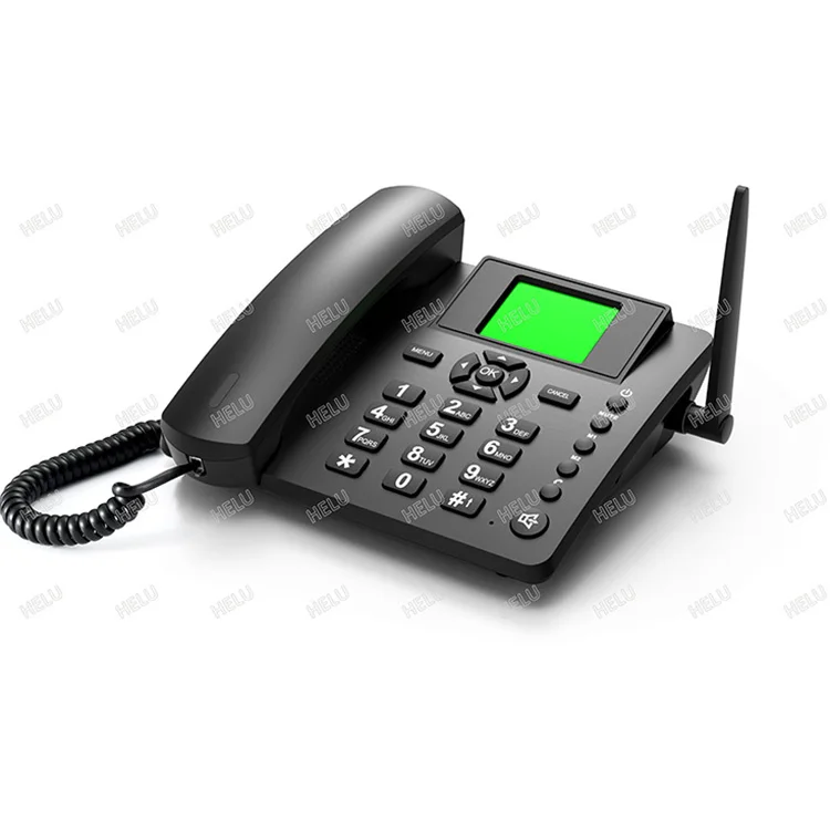 GSM фиксированный беспроводной Настольный телефон FWP с sim-картой