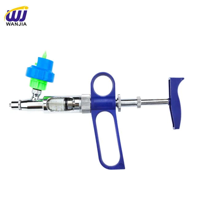 WJ113 veterinary syringe,  fowl vaccine syringe injection, automatic syringe cattle cow,