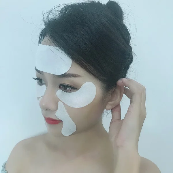 GMP & ISO  certificate   Anti wrinkle  forehead lint free Hydrophlic  gel patch