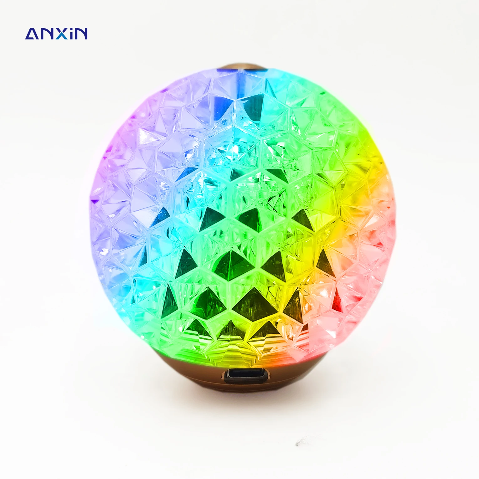 Led little Magic ball Led Stage light Party Sound control Mini Effects USB ball DJ light Disco crystal touch