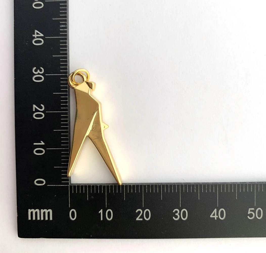 Fashion Women Animal Flying Swallow Charm Pendants Gold Plated Animal Bird Pendant Jewelry