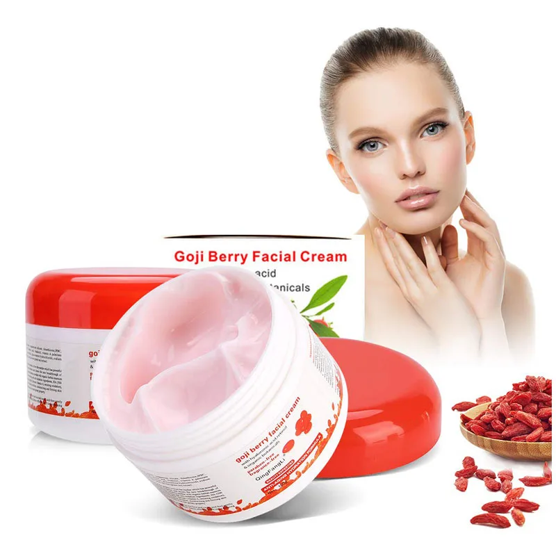 Private Label Best Smooth Wrinkles And Fine Lines Goji Berry Cream
