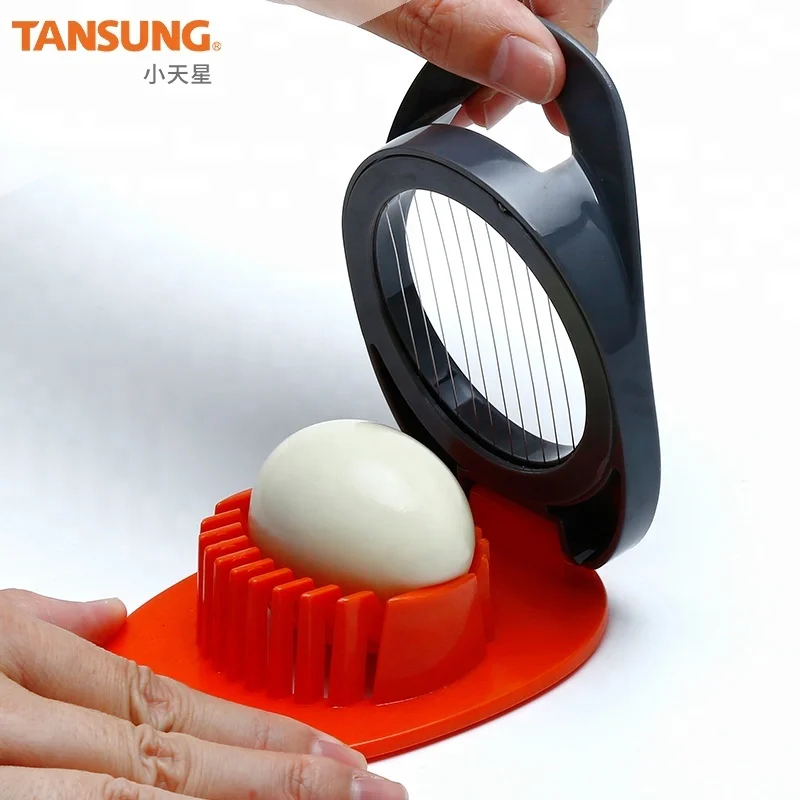 Бытовые вареное яйцо с инструмент Яйцерезка нержавеющей стали провода