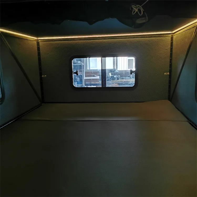 Pop-Up Off Road Lightweight Slide-in Overland Aluminum Travel Trailer Hardshell Roof Top Pickup Truck Camper