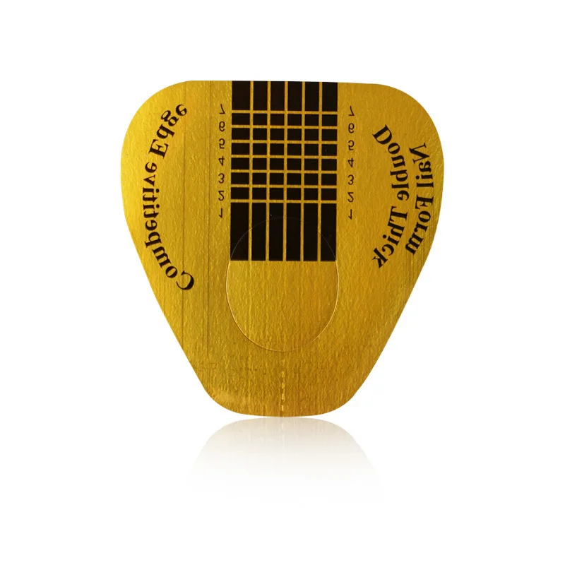 Nail extension paper holder phototherapy glue nail oil glue crystal nail horseshoe shaped finger holder