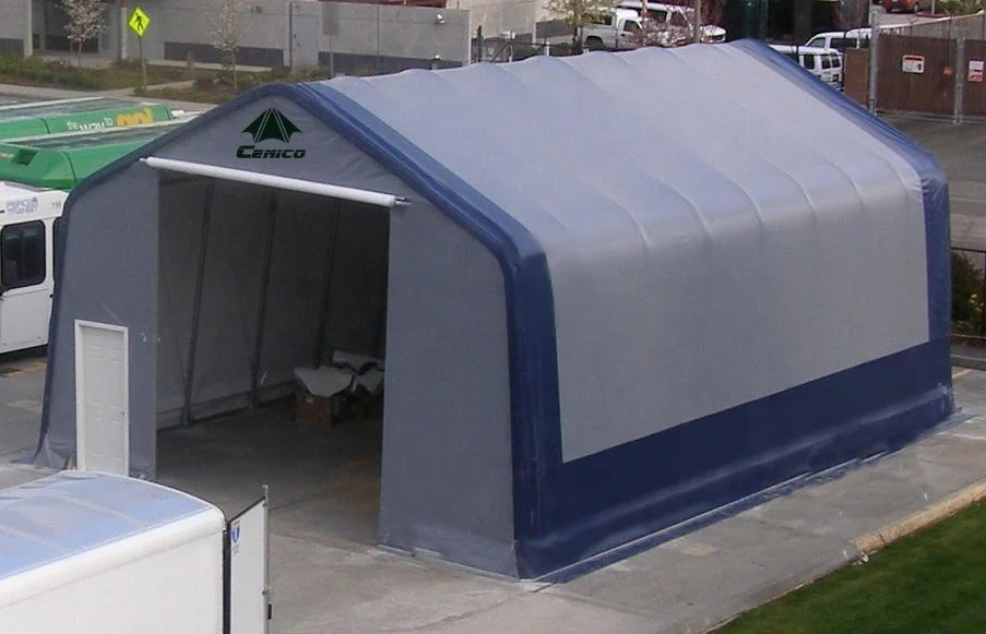 Heavy duty Storage shelter  , Peak Style car canopy