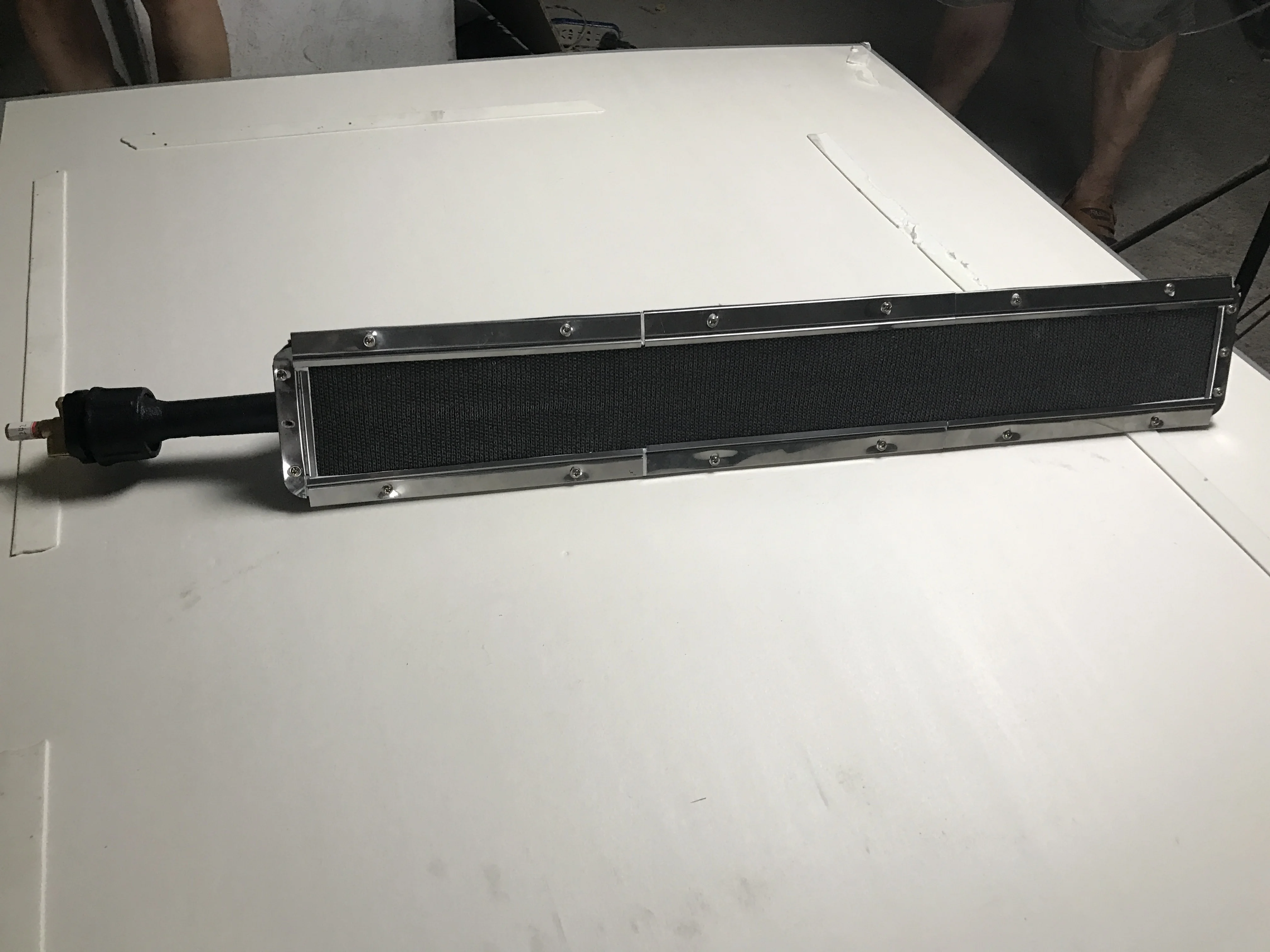 high heat output metal fiber infrared gas burner