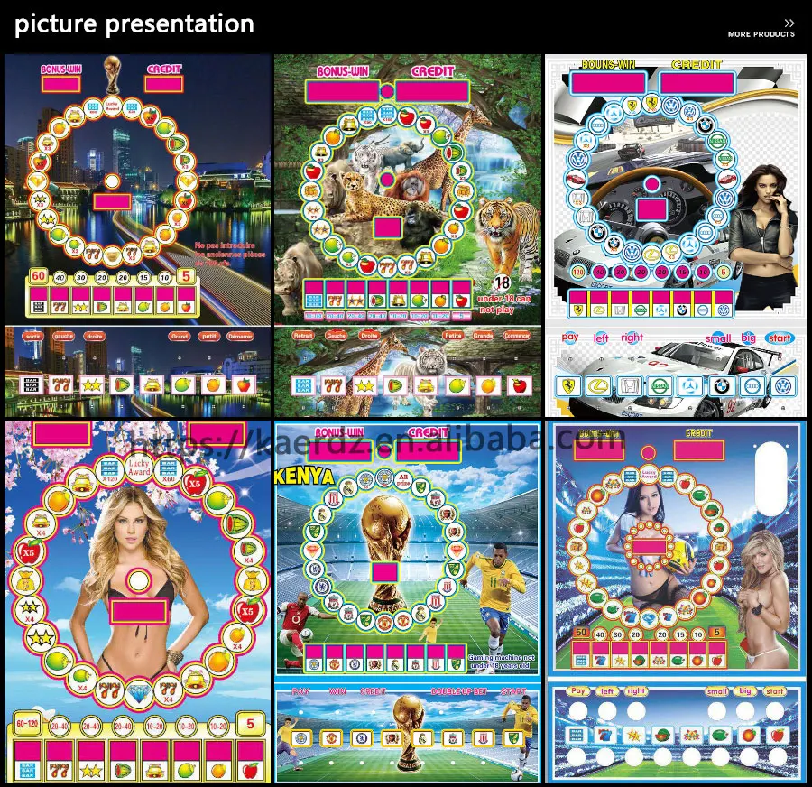 
USA coin operated gambling machine casino games machines coin slot machine 