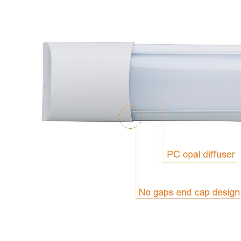 Zhongshan 2022 IP20 new model ISO 9001 factory OEM 4 ft 1.2m 40w led purification lamp purification lamp led purification light