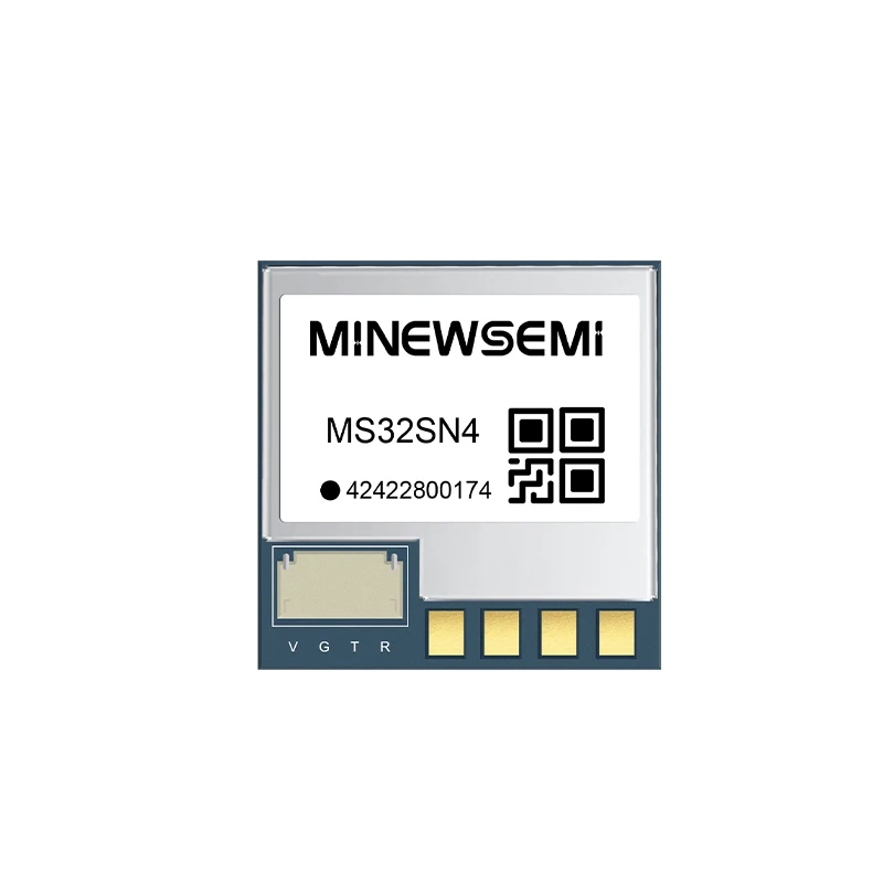 MinewSemi GPS Module Built In High Sensitivity GNSS Chip Ceramic Antenna Use MTK Platform Positioning Engine