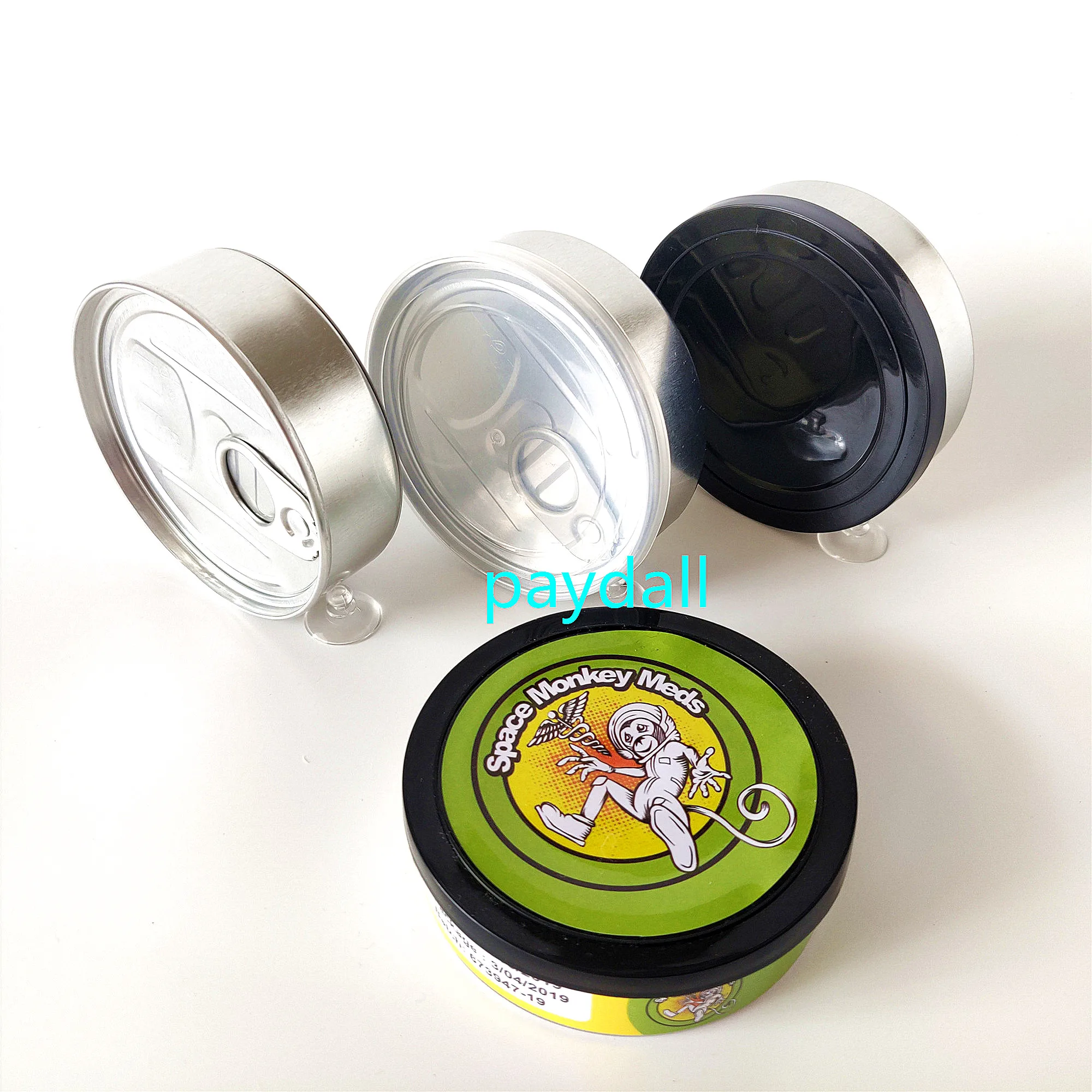 
 100 мл тунец само уплотнение круглый пресситин Олово оптовая торговля tins с печенья этикетки  