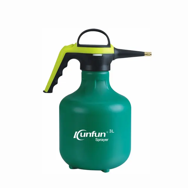 3L pressure garden sprayer with adjustable copper nozzle