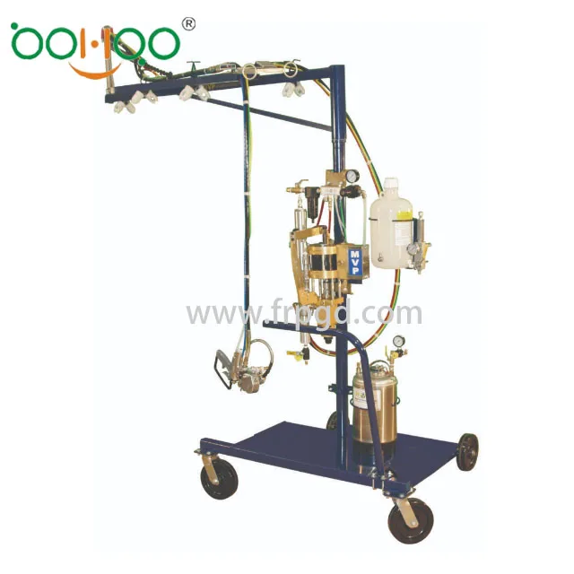 Open mold polyester resin vinyl ester resin and MEKP composites products fiberglass fiber chopper and wet out system