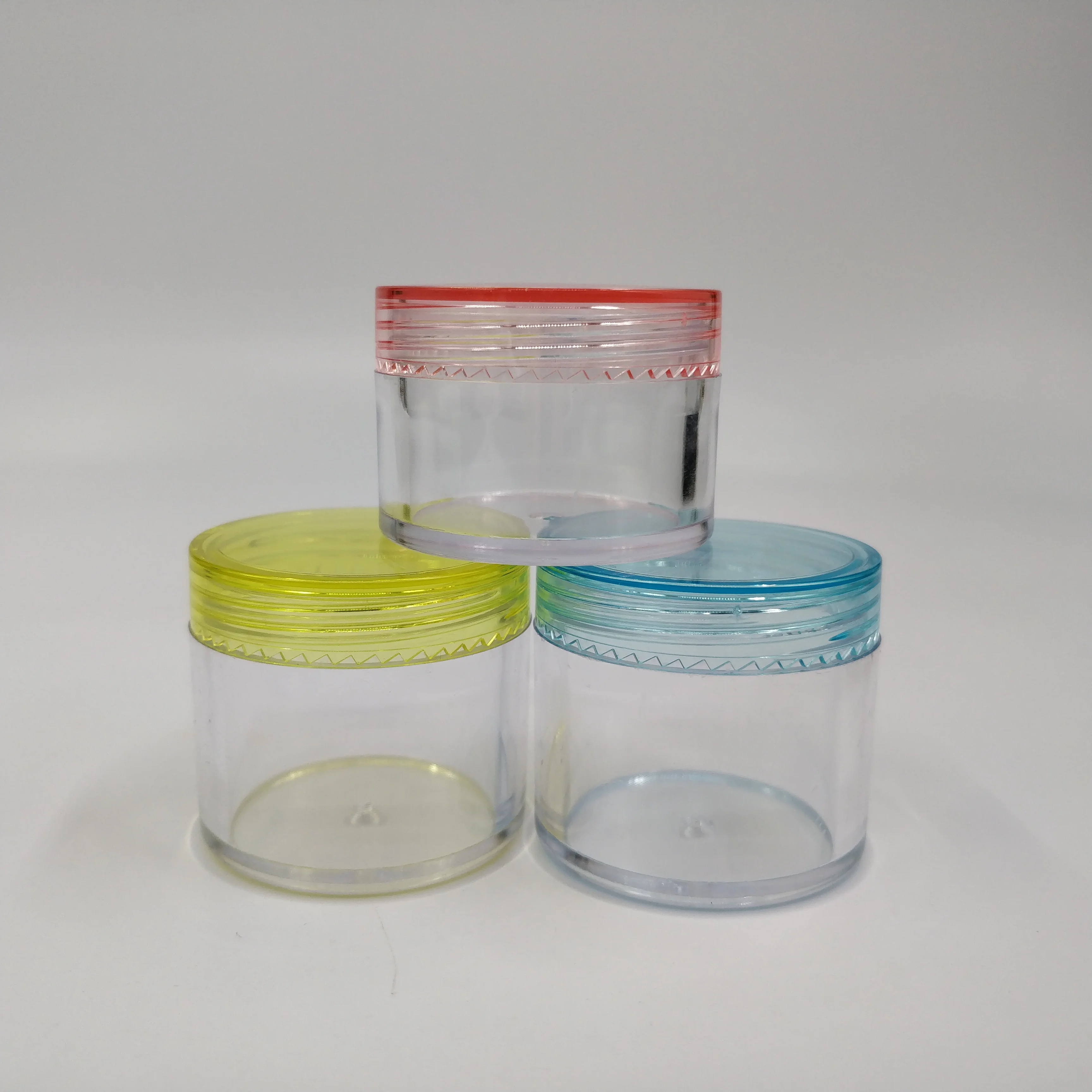 3g 5g 10g 15g 20g Plastic Ps Facial Cream Container Mini Sample Jar Cosmetic Eye Cream Jar