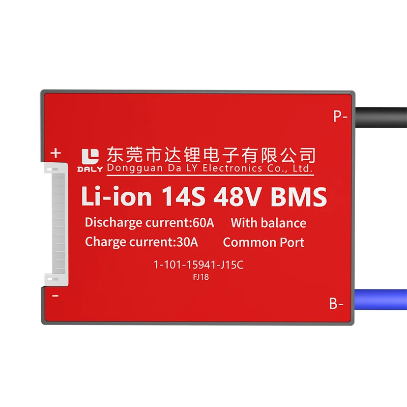  Daly 14s Li-Ion bms Потребление 48V 60a для электронных велосипедов солнечных
