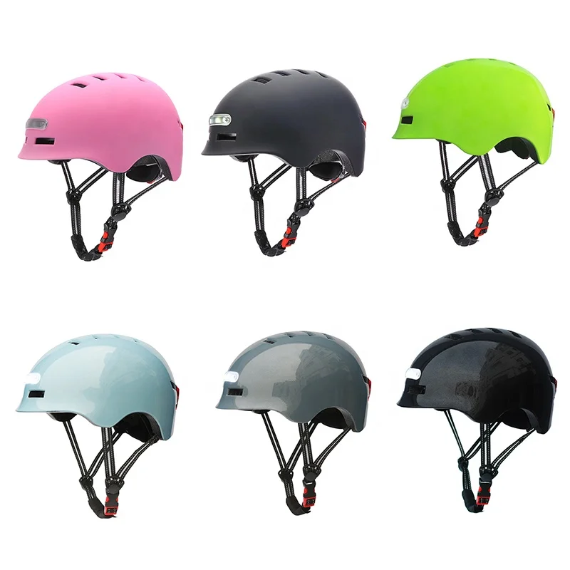 Large Head cascos bicicleta Bike Helmet With Light Adult Men Longboard Sport Bicycle e-bike Helmet USB Rechargeable Front&Rear