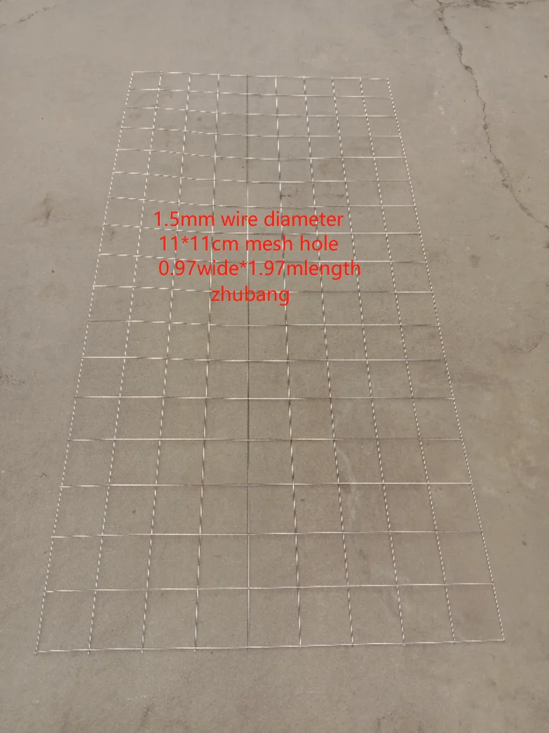 Hot Sales Manufacturer Steel Wire Welded Reinforcing Mesh Heavy Gauge Zinc Square Wire Mesh