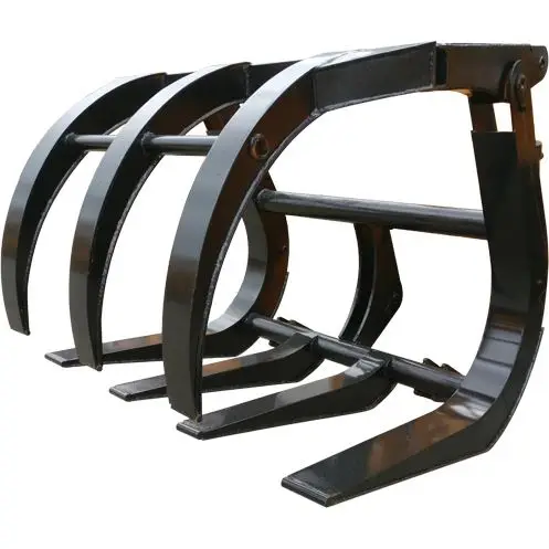 Loader attachment mixing bucket four in one bucket shovel grab bucket hopper digger mixer fork log grapple