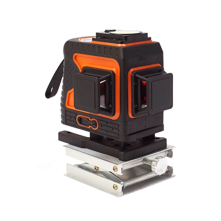 Automatic Self Leveling 360 Rotating Rotary 3D Laser Multi Cross Line Red Green Beam Laser Level 3D 12 Lines Meter