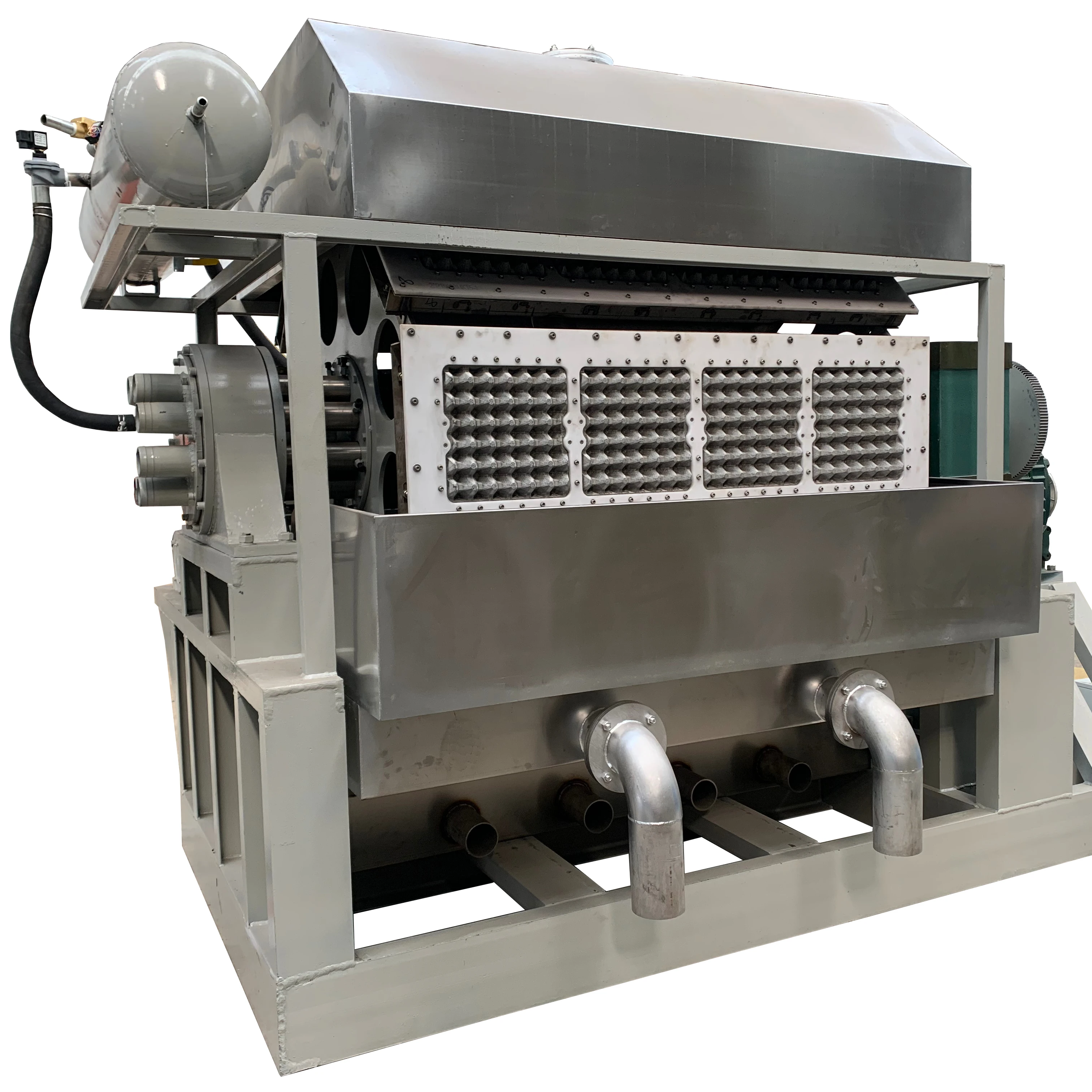 Paper Pulp Egg Box Machine with dryer