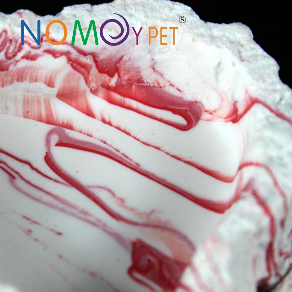 NOMOYPET New Design Resin Food Water Bowl Feeding Dish For Snake Lizard Chameleon Gecko