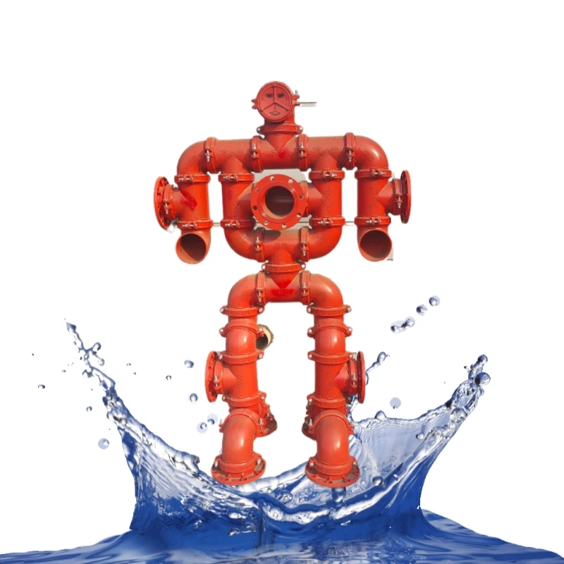 Cast iron connect 90 degree bend ductile iron reducer grooved coupling pipe fitting flange fire fighting tee adaptor