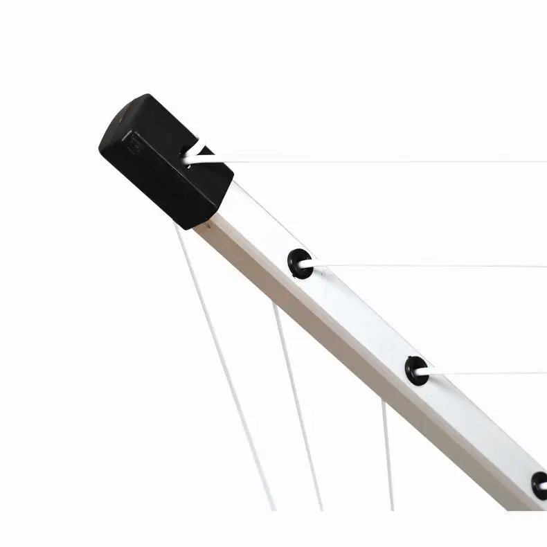 Rotary Outdoor Plastic Laundry Folding Metal Camping Telescopic Freestanding Clothes Airer Wall Use Standing Similar Umbrella
