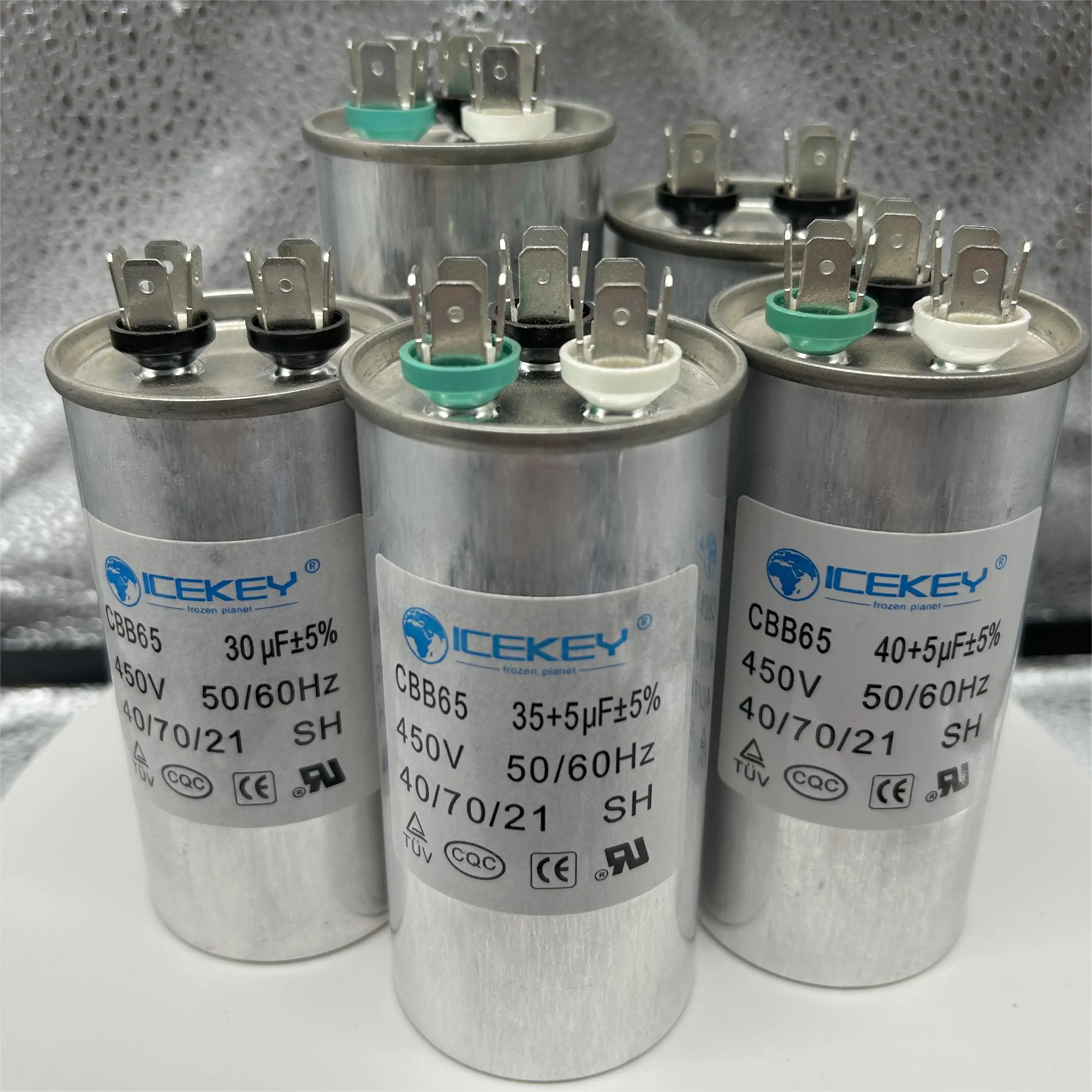 370V 440v 450v air conditioning activated CBB65 capacitor 35Uf