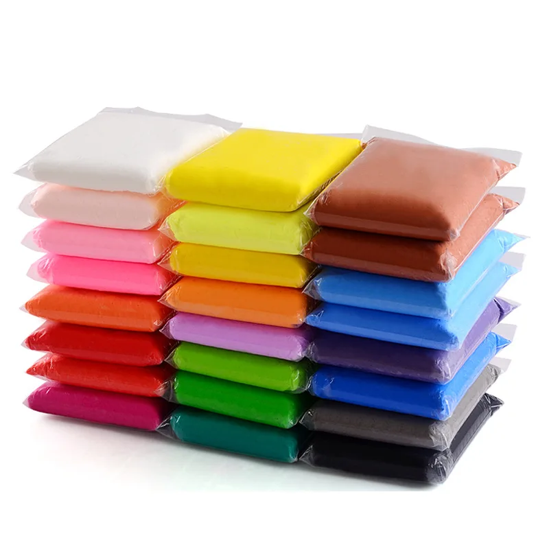 Elmers glue Endlessly Reusable Kids Modeling Clay Non Toxic Rainbow Color Play Dough Blocks for Creative Fun For Child