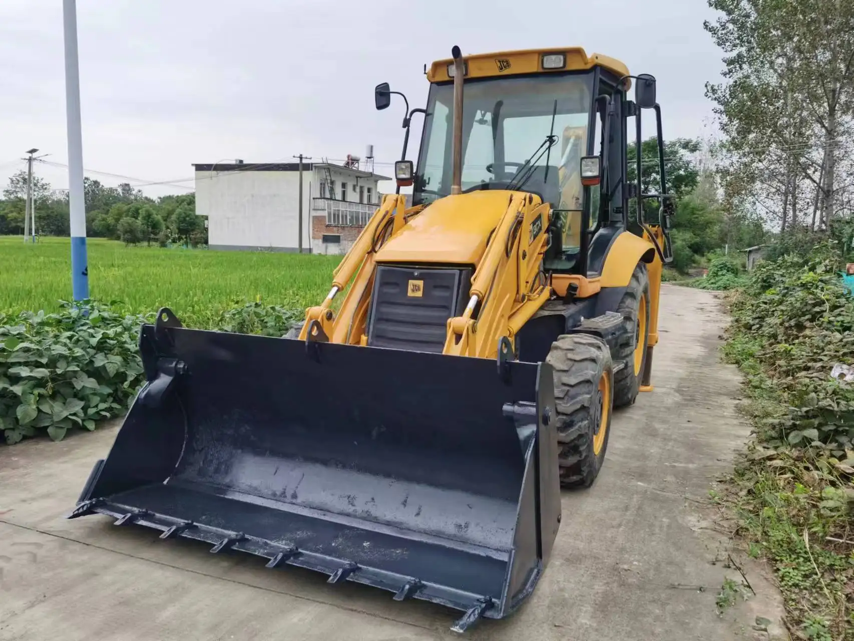 Подержанный Jcb 3cx строительный станок JCB 3CX трактор экскаватор-погрузчик для колесный погрузчик